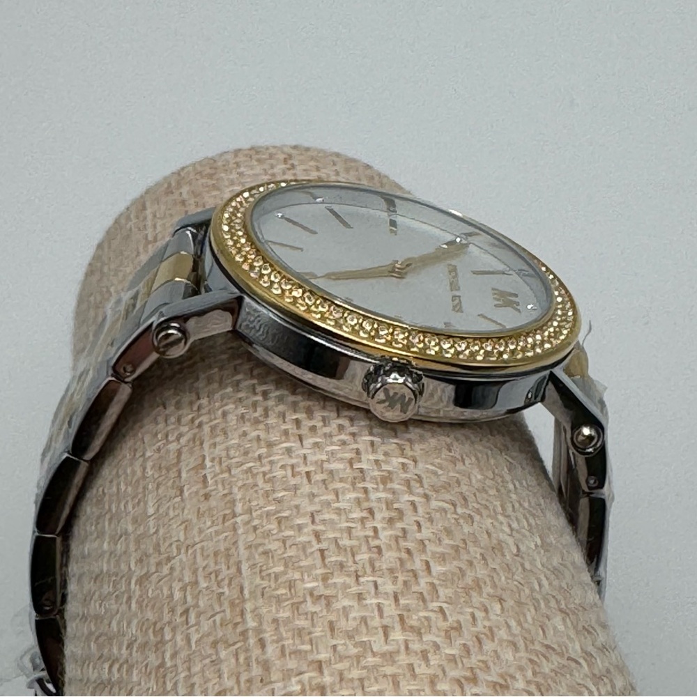 Michael Kors Women's Corey Three-Hand Two-Tone Alloy Watch 38mm - Two tone - Picture 3 of 6